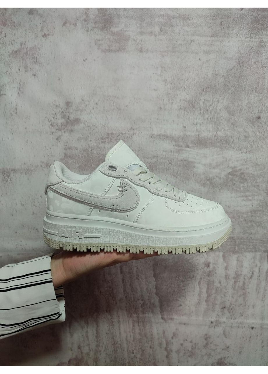 КРОСІВКИ ЖІНОЧІ NIKE AIR FORCE 1 LOW LUXE SUMMIT WHITE НАЙК АІР ФОРС 1 ПРЕМІУМ No Brand білі демісезони (368885455)
