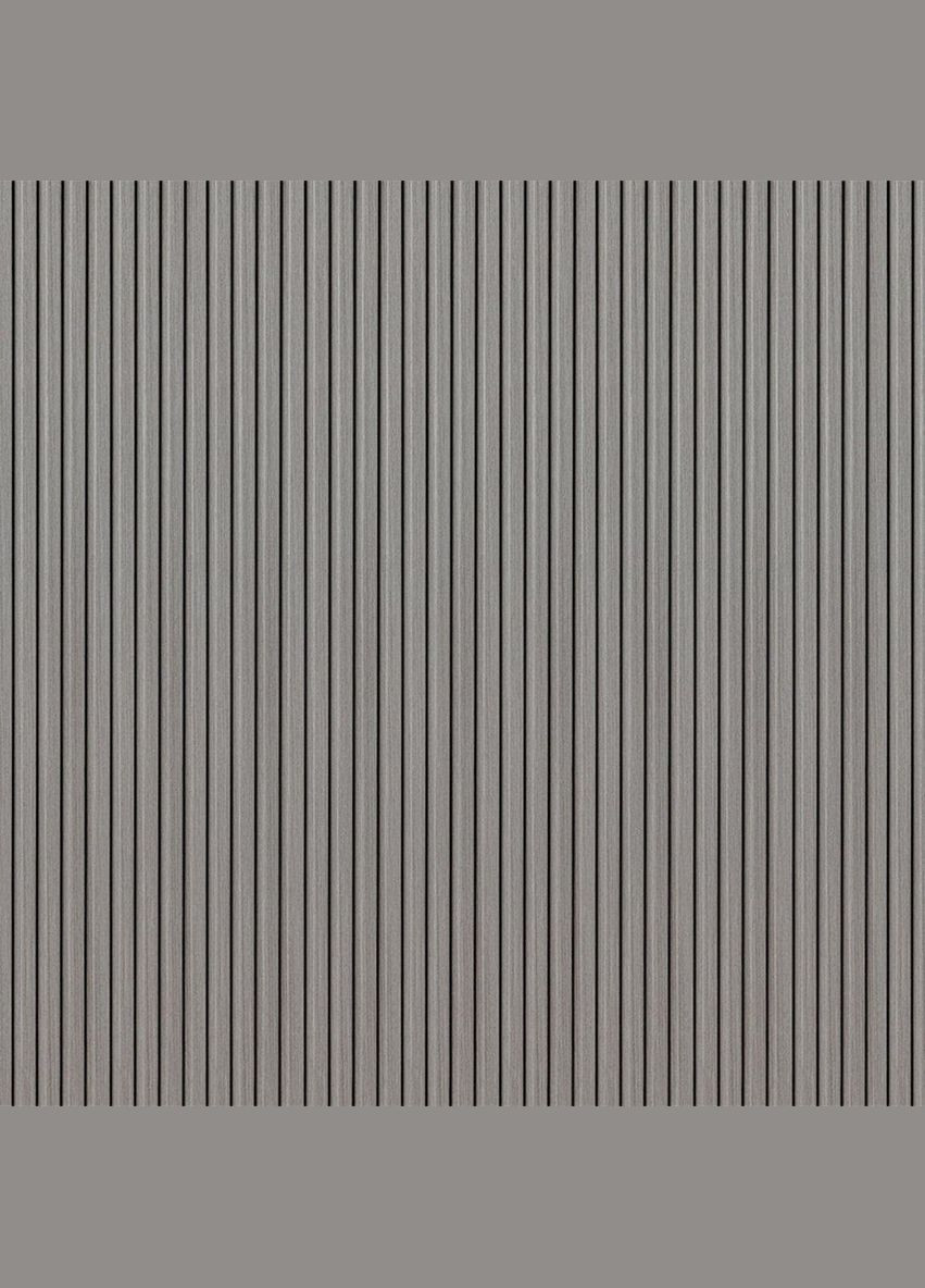 Декоративная рейка WPC стеновая серая 3000*150*9мм (D) 3DPanda-1870 Sticker Wall (323155570)