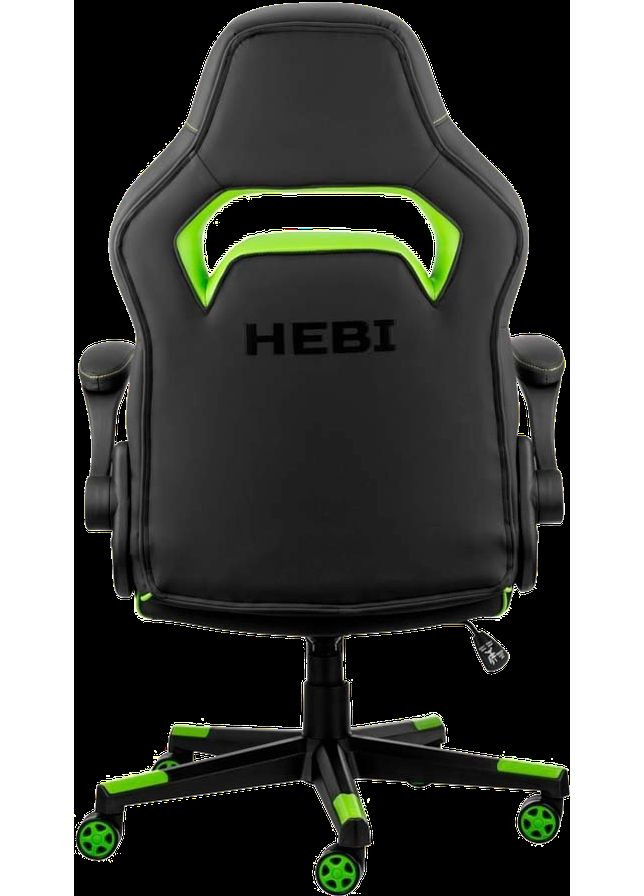 Кресло для геймеров Gaming Hebi Black/Green (-GC-HEB-BK) 2E (360421764)