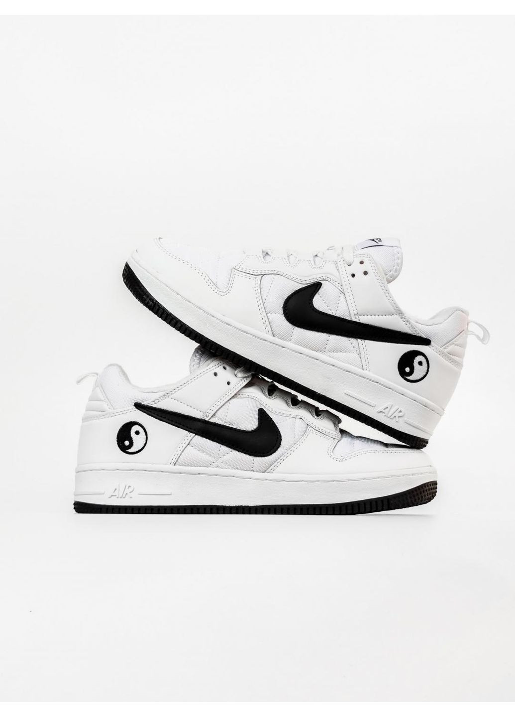 КРОСІВКИ ЖІНОЧІ NIKE AIR FORCE 1 LOW IN YAN WHITE TERMO НАЙК АІР ФОРС 1 ПРЕМІУМ No Brand білі зими (367174309)