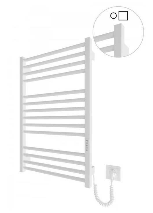 Электрический полотенцесушитель HF Derby 770х530 TR K мат Mario (318681206)