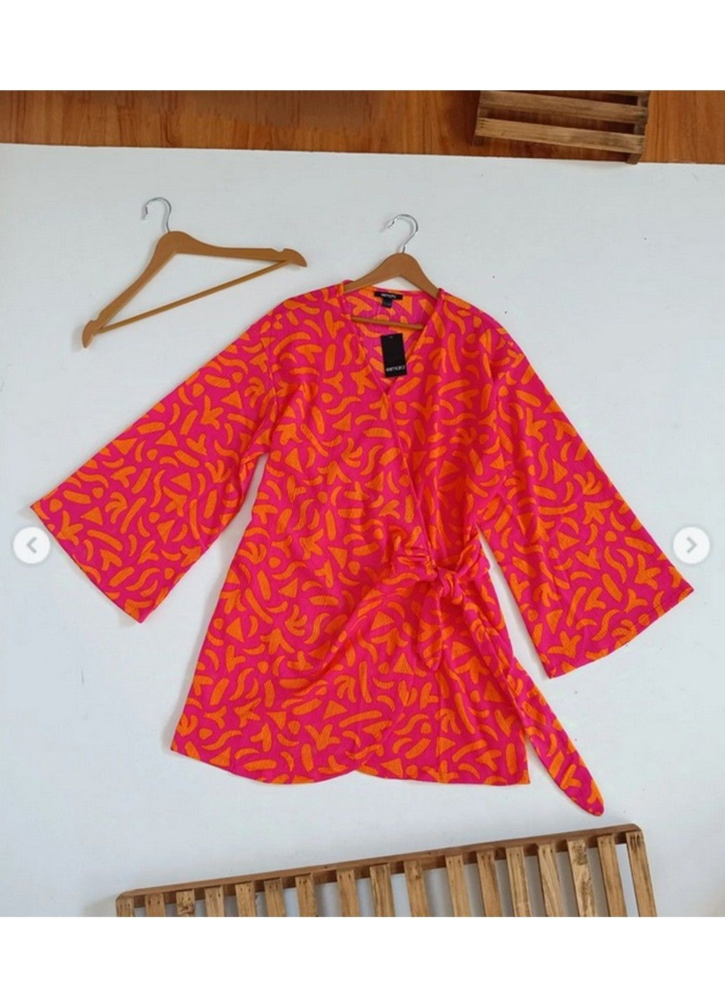 Рожева кежуал сукня Esmara з малюнком