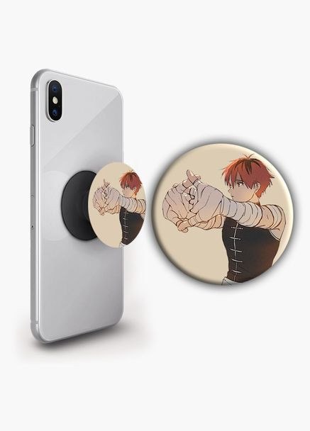 Держатель для телефона PopSockets Аниме Фрирен, провожающий в последний путь #09 Черный No Brand (304503006)