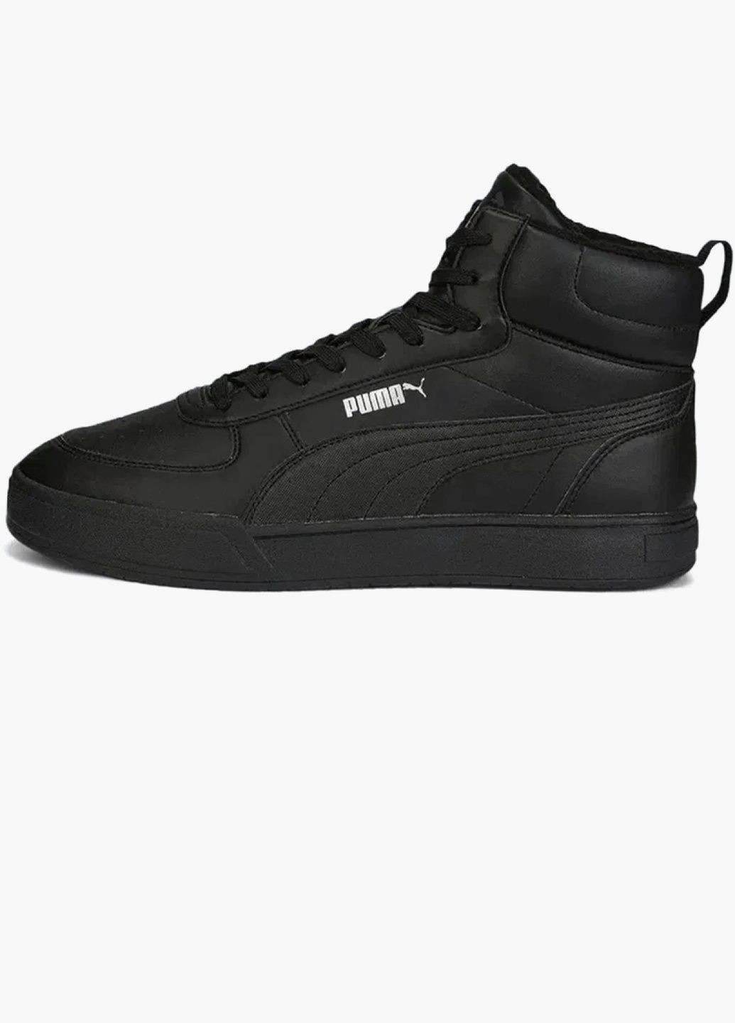 Чорні Осінні кросівки чоловічі caven mid wtr black 385844-01 Puma