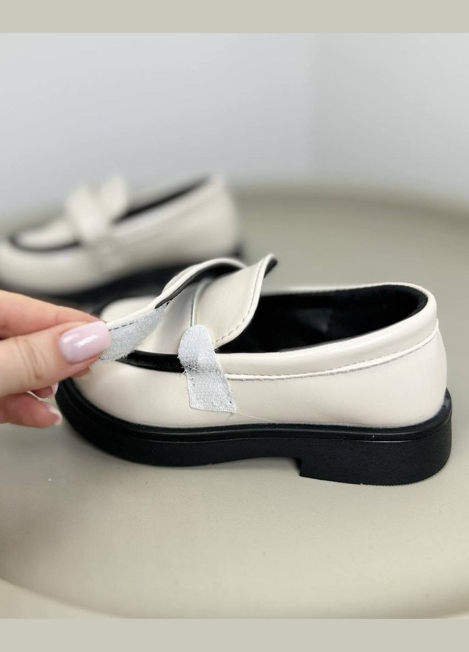Белые туфли детские классические белые 1278 No Brand