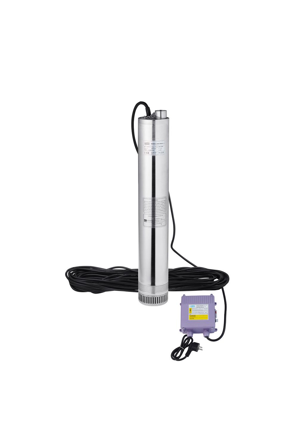 Насос глубинный 100SCM308-1.1 кВт с нижним забором без поплавка. Forwater (346267337)