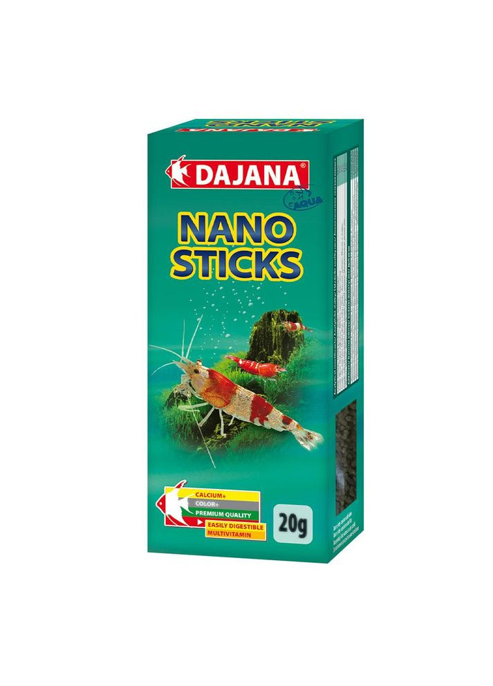 DAJANA NANO Sticks Гранулированный корм для пресноводных и морских ракообразных, креветок (35мл/20гр) (5804) Dajana Pet (278308356)