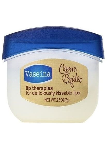 Гігієнічний зволожувальний бальзам для губ Vaseina Caramel Pudding Lip Therapies 7г Vaseline (317276029)