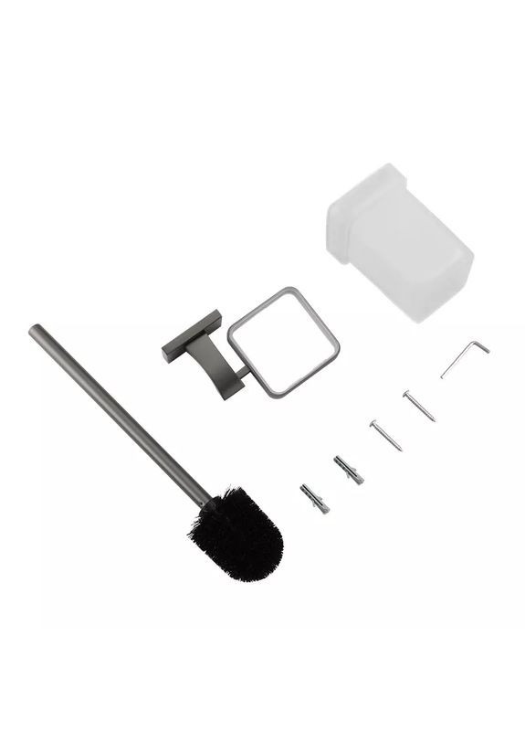 Ерж для унитаза настенный G0710-9, оружейная сталь. GAPPO (371881683)