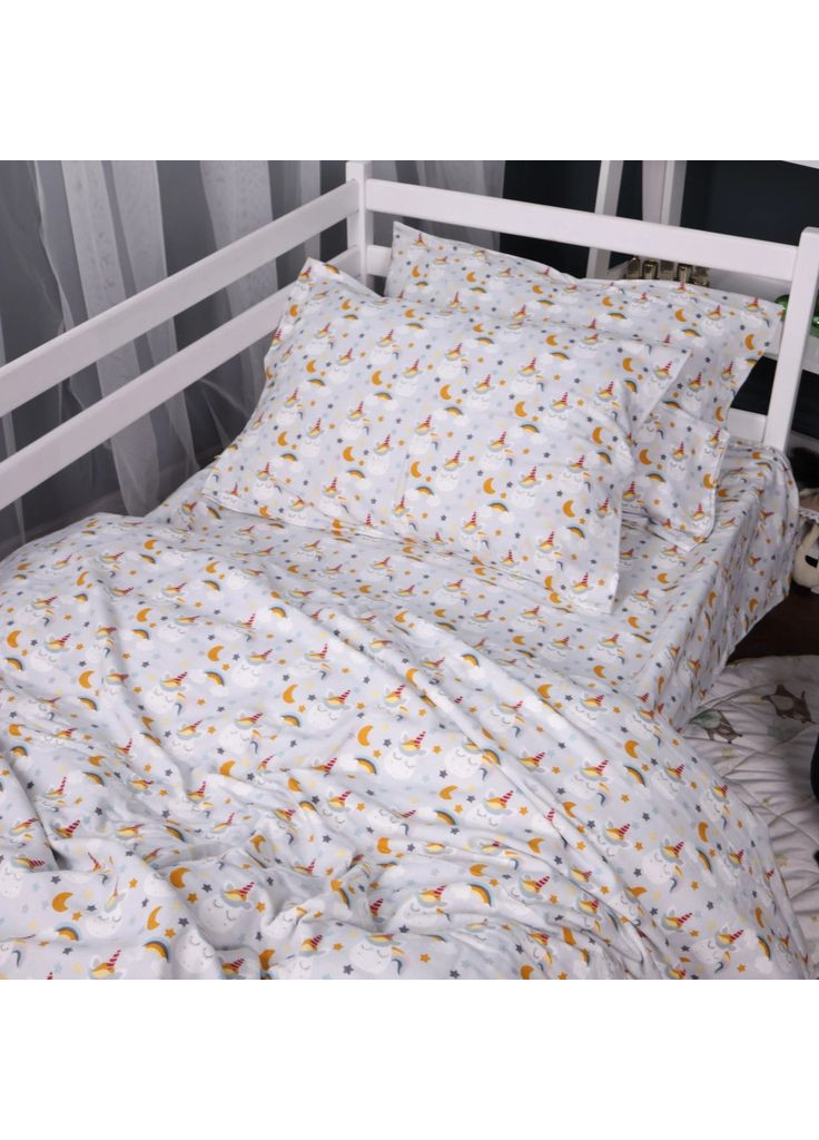 Постільна білизна 018 Unicorn Фланель 2 x 160 x 220 (m502886) Mirson 018 Unicorn Фланель 2 x 160 x 220 Сімейний Євро (369035831)