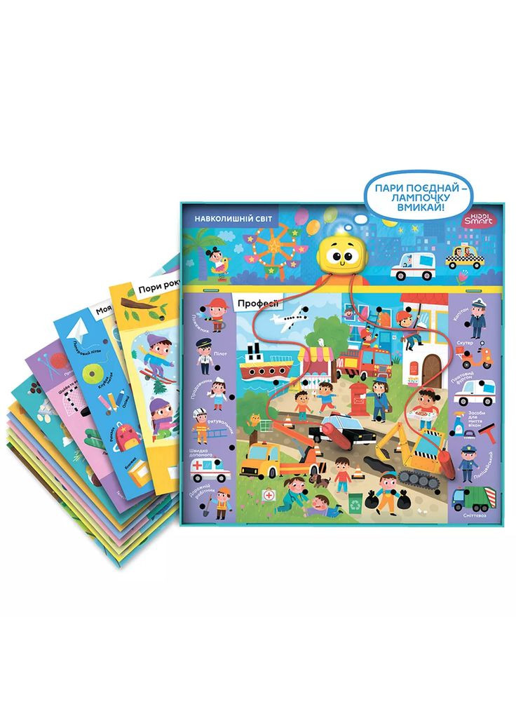 Електронна логічна гра Вікторина Навколишній світ (157-A-0022-UA) KIDDI SMART (369905237)