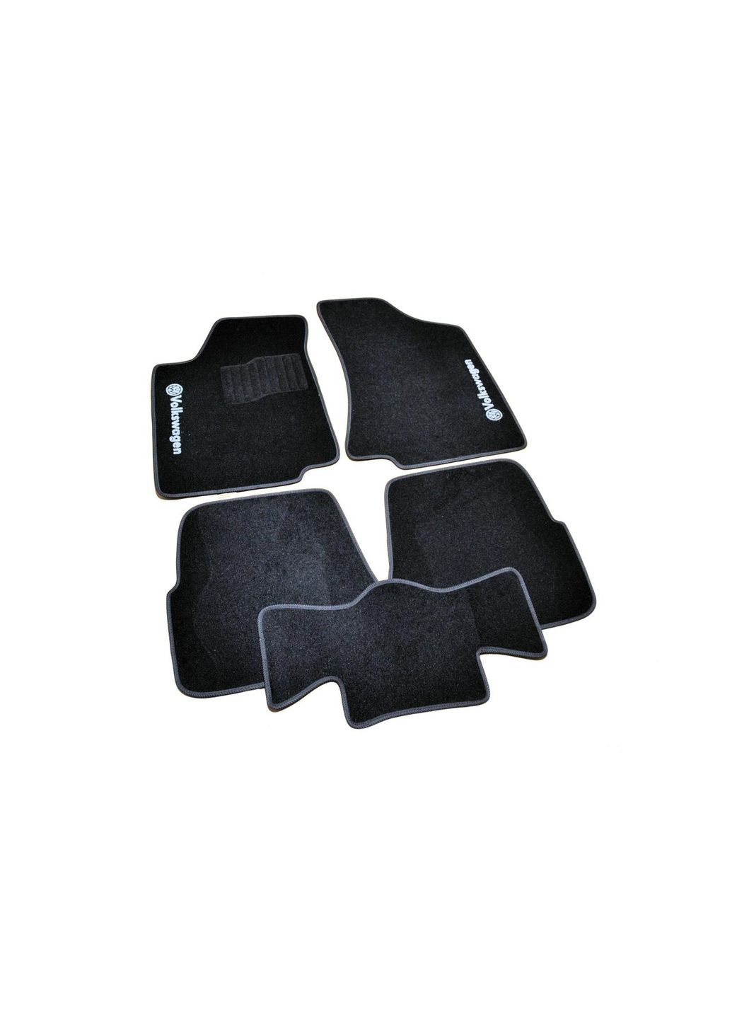 Ворсовые коврики в салон для Volkswagen B3/B4(1988-1996) /Фольксваген Пасат/Чёрные 5шт Beltex Passat (363823447)