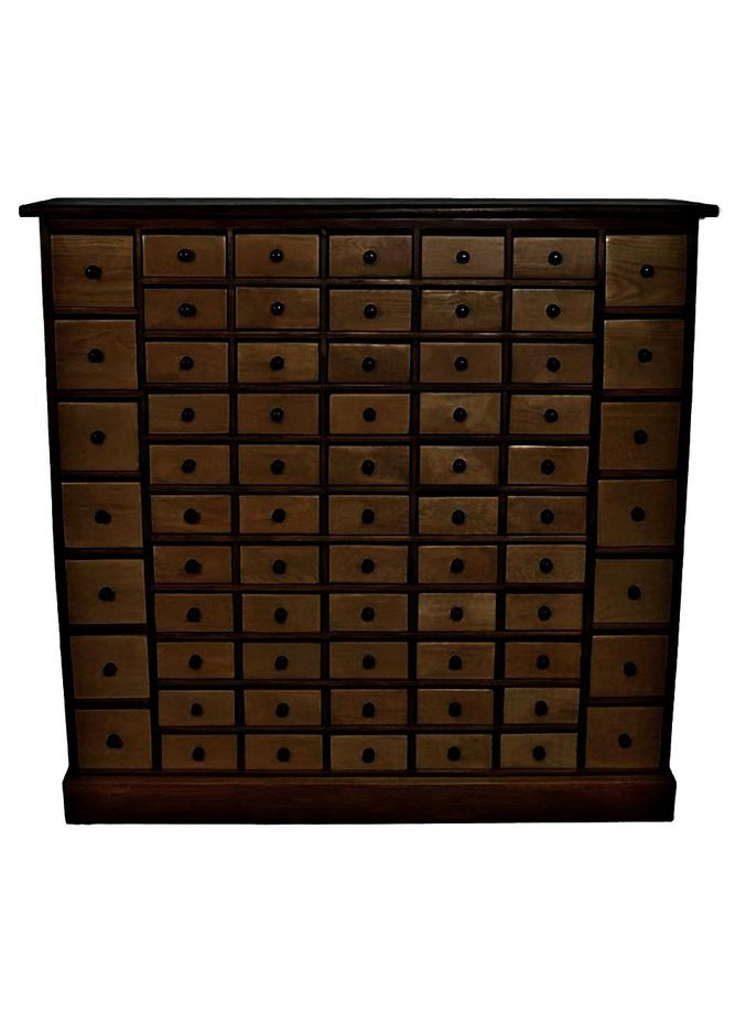 Міні-комод з дерева Гурун капучино (МНК-004509) No Brand (328227858)