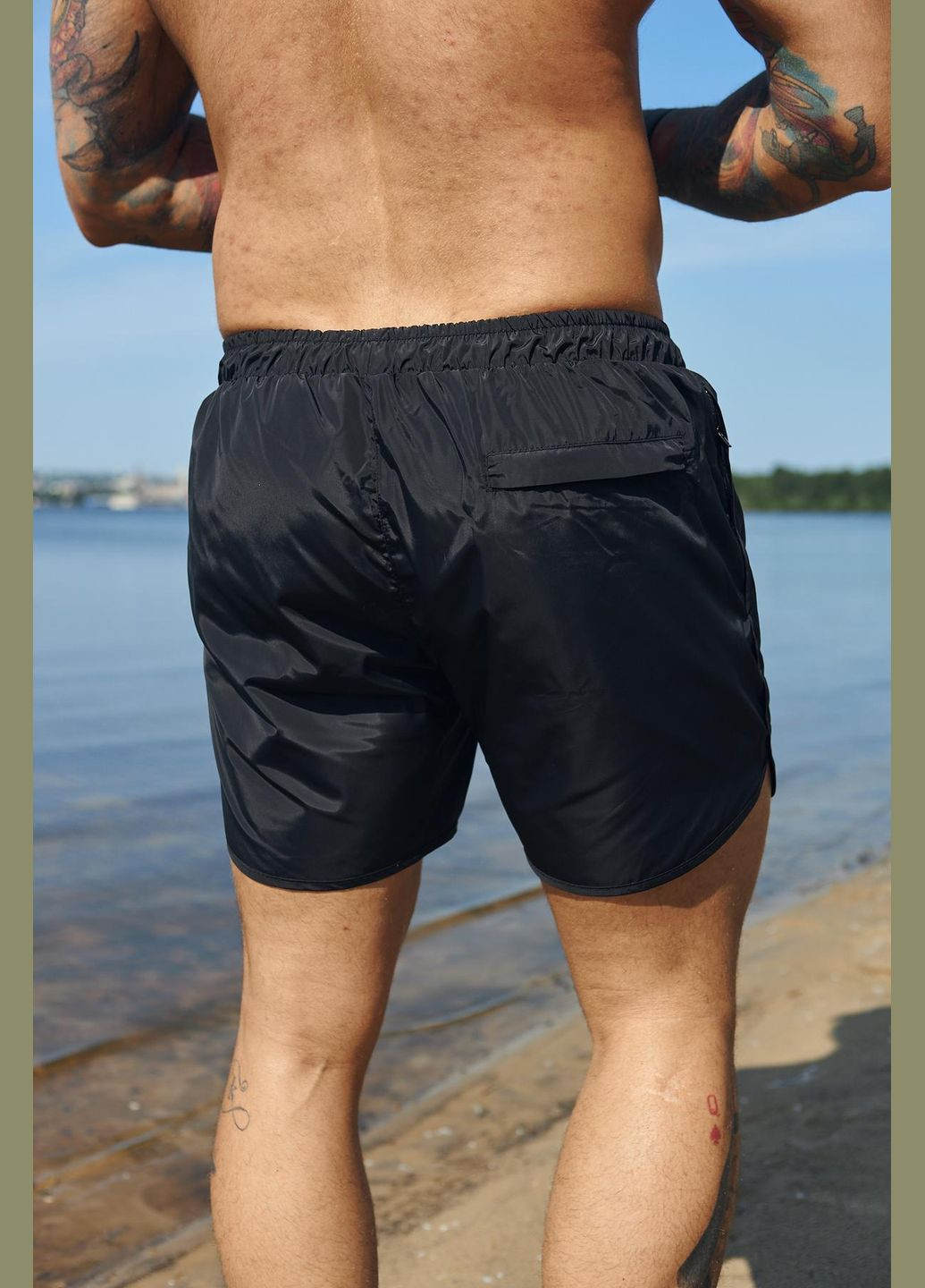 Шорти Пляжні зі змійкою Міцна Легка Тканина Високої Якості No Brand (330457625)