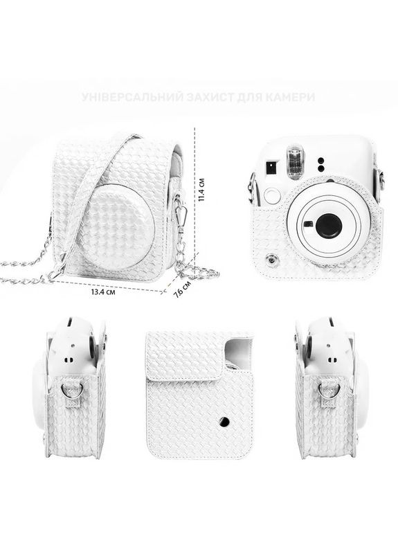 Чохол для фотокамери INSTAX MINI 12 + альбом на 64 фото + наклейки на фотоплівку, Fujifilm (365721954)