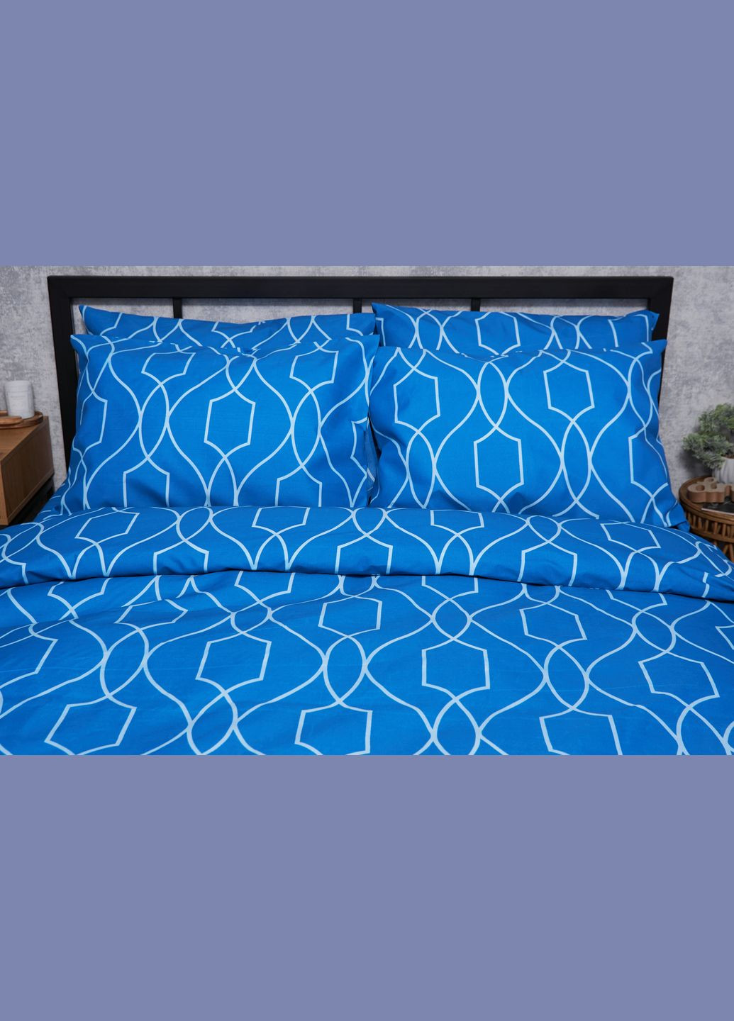 Комплект постельного белья Микросатин Premium «» двуспальный 175х210 наволочки 2х70х70 (MS-820005152) Moon&Star Ocean Breeze (293147782)