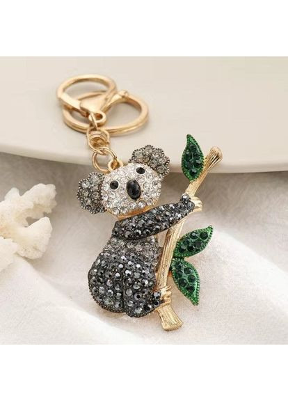 Оригінальний Креативний Модний Шикарний брелок підвіска у вигляді ведмежа Коала з кристалами стразами No Brand (292260751)