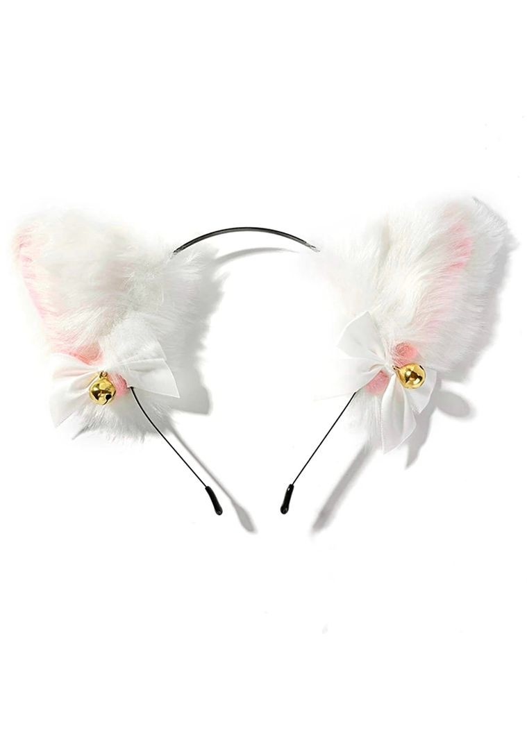 Набір 2 в 1 обруч вушка та рукавиці лапи хутряні No Brand (316452359)