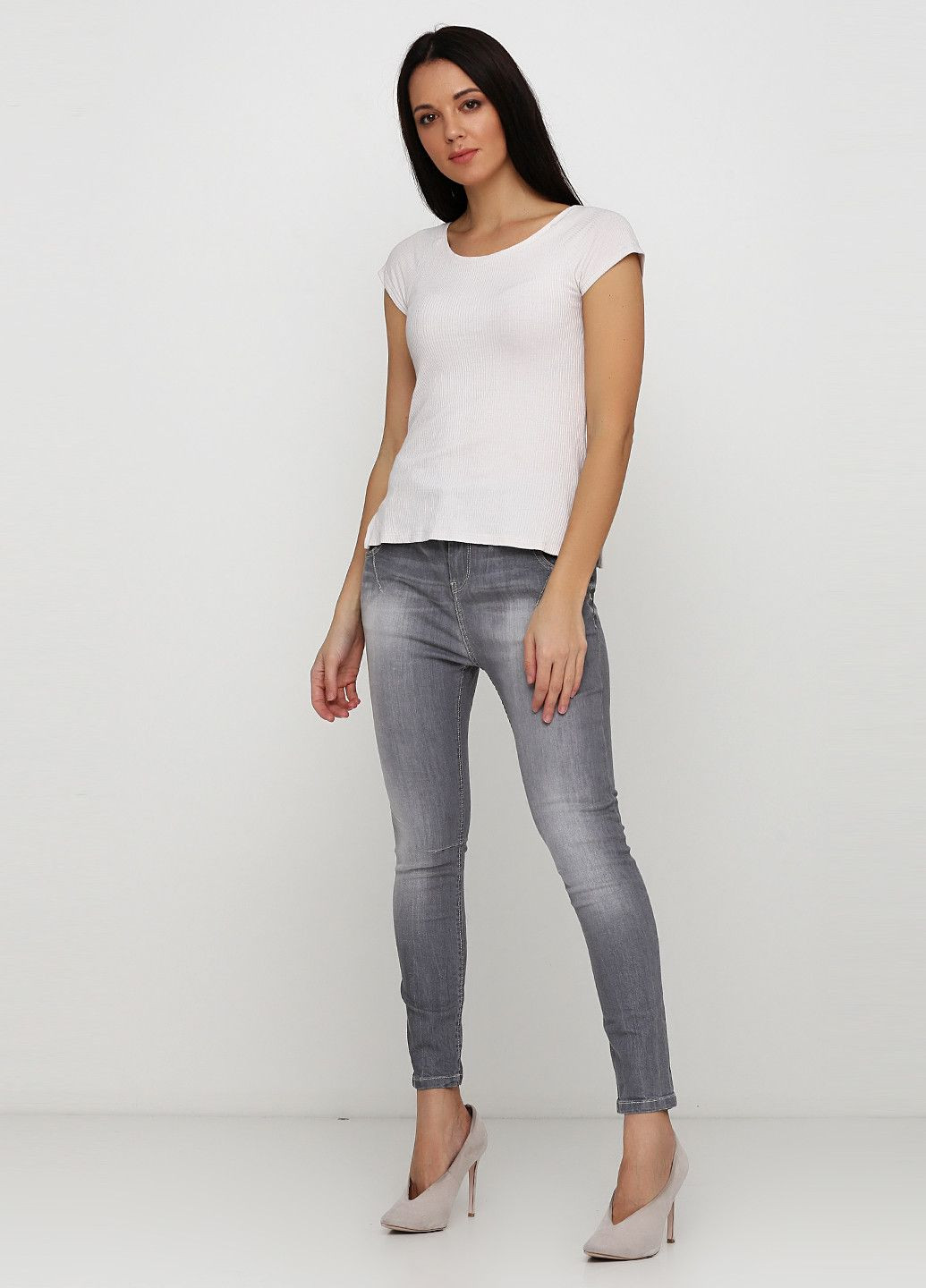 Джинсы Серый Silvian Heach - (315406096)