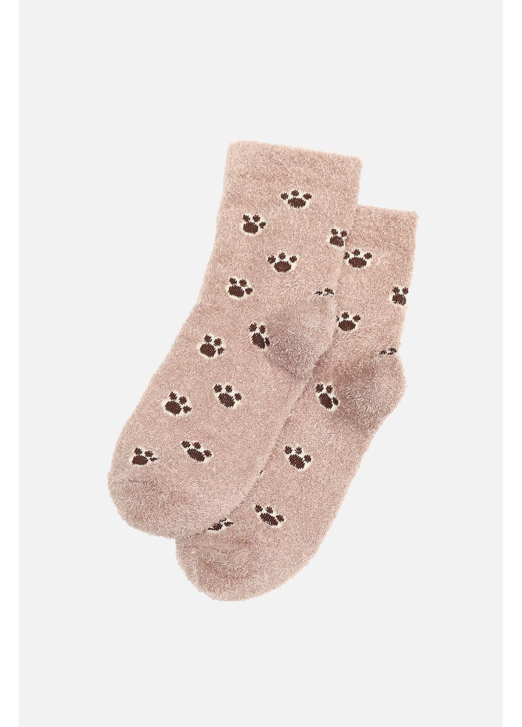 Бежевые носки средние для девочки цвет бежевый cb-00285592 Yuki (365795247)