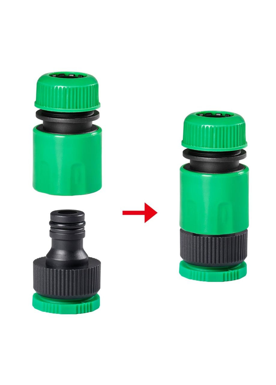 Набір конекторів для садових шлангів 1/2" No Brand (368788710)