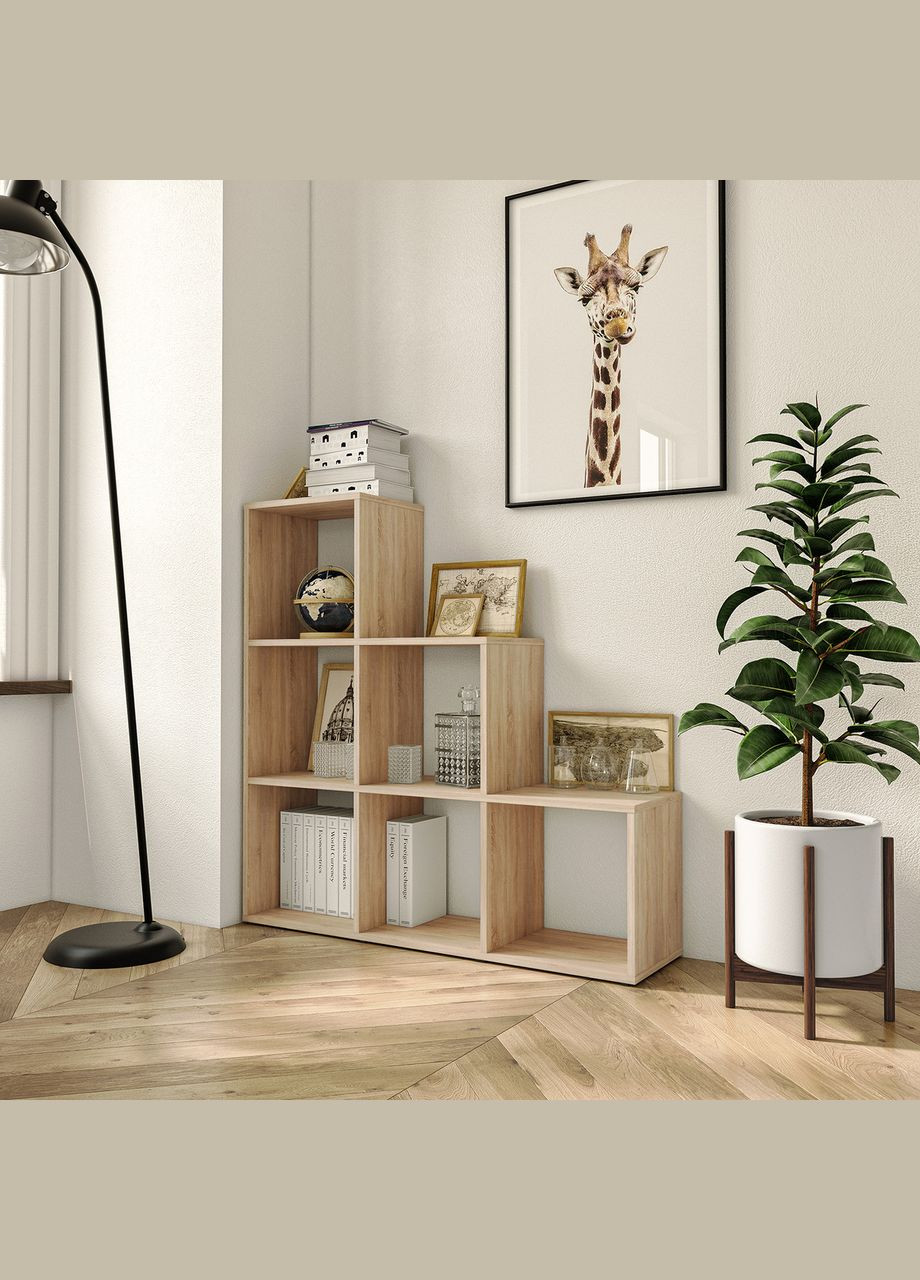 Стеллаж-лестница для дома на 6 ячеек GT-39 от MORELI (335424130)