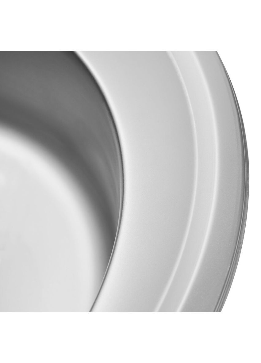 Кухонна мийка з нержавіючої сталі САТИН 510 (0,8/180 мм) Valeso (336934523)