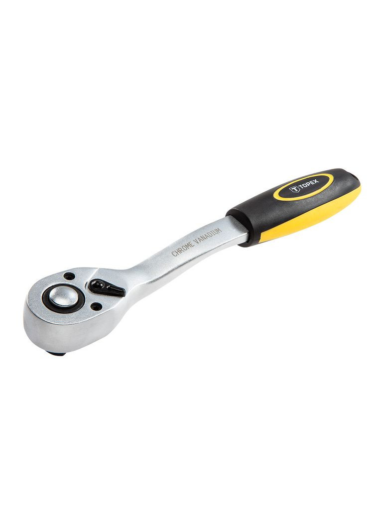Ключ-тріскачка, вигнутий 1/2" 255 мм Topex (354198878)