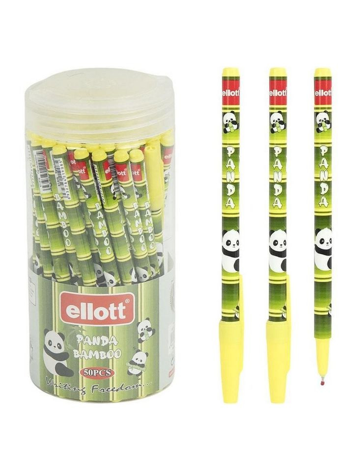 Ручка шариковая "Luva panda" ET818T, синяя Ellott (366427630)