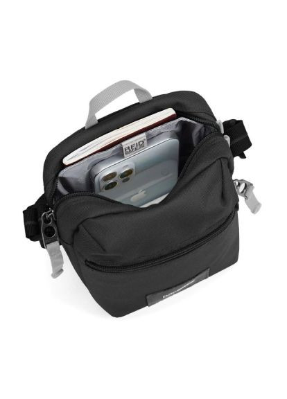 Сумка GO Micro Crossbody Черная (35130130) Pacsafe GO Micro Crossbody Чорна (366159172)