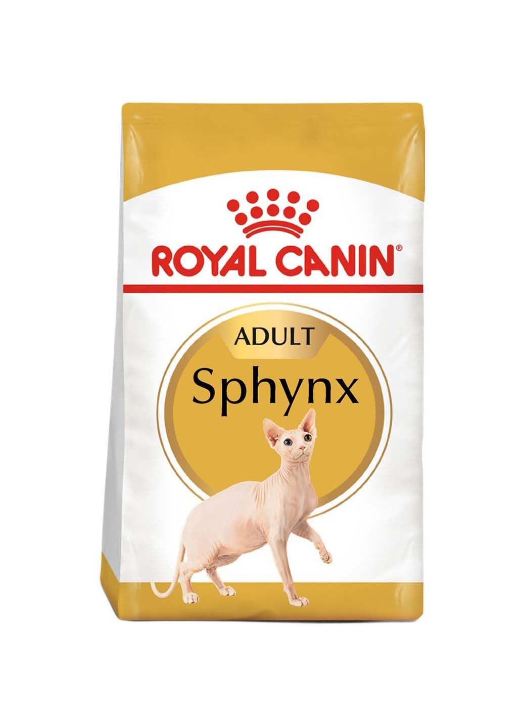 Сухой корм для взрослых кошек Sphynx Adult 2 кг Royal Canin (286472722)
