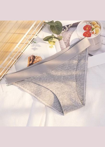 Серые женские трусики танга Malta (299937523)