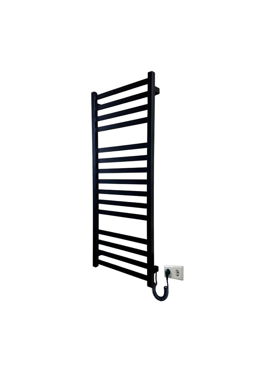 Полотенцесушитель электрический с кнопкой матовый 1190*490 Carino RICARDO (365595859)