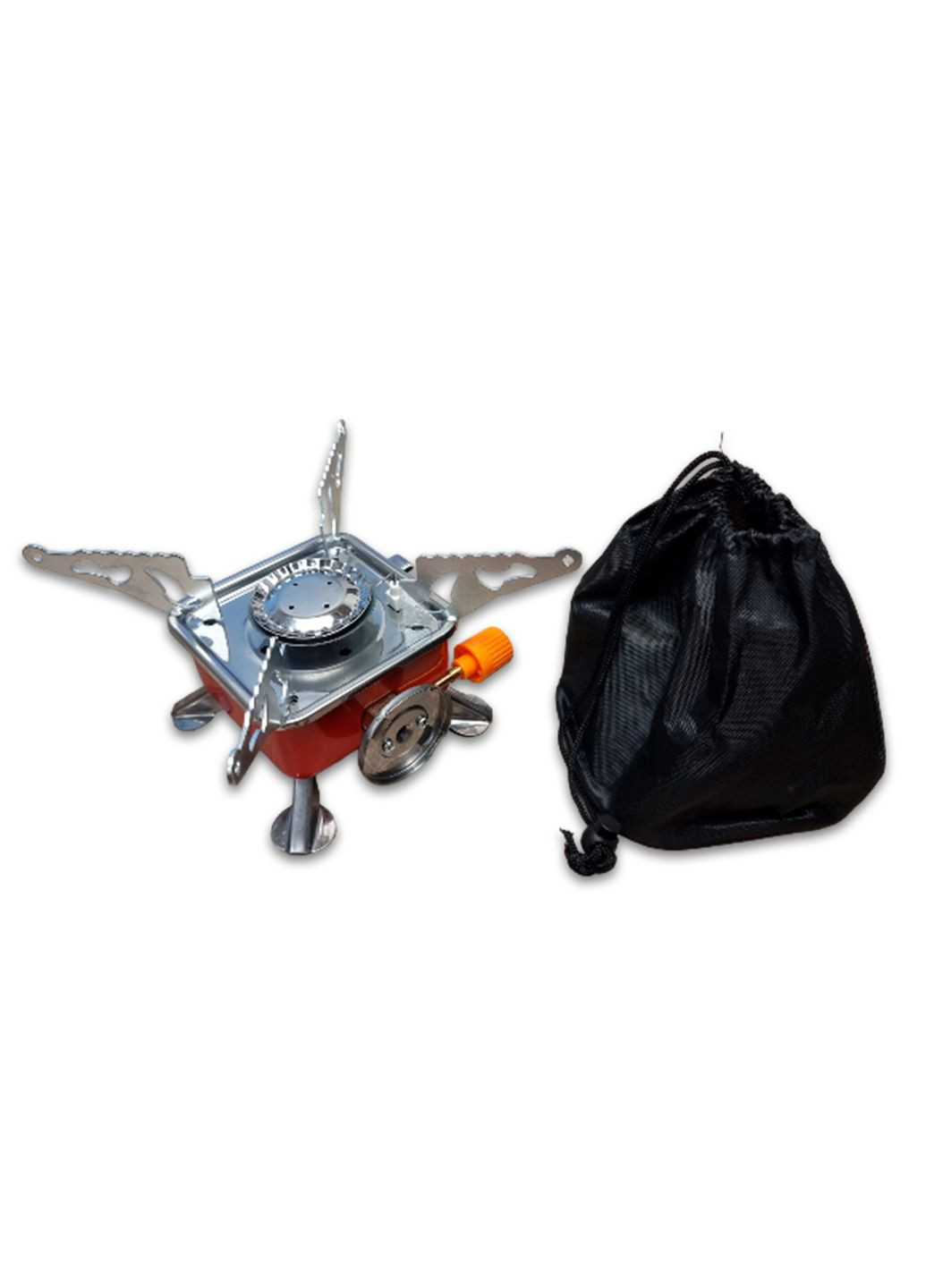 Плита газова з п'єзопідпалом під цангові газові балони. Похідний примус. Похідна газова горілка No Brand (340689016)