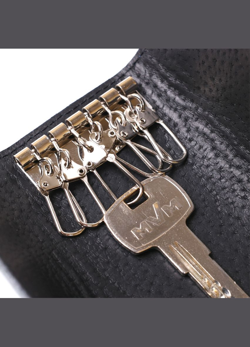 Практична шкіряна ключниця 16533 Shvigel (331906452)