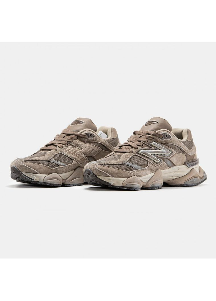 Коричневі Осінні кросівки чоловічі new balance 9060 brown нью беланс 9060 No Brand