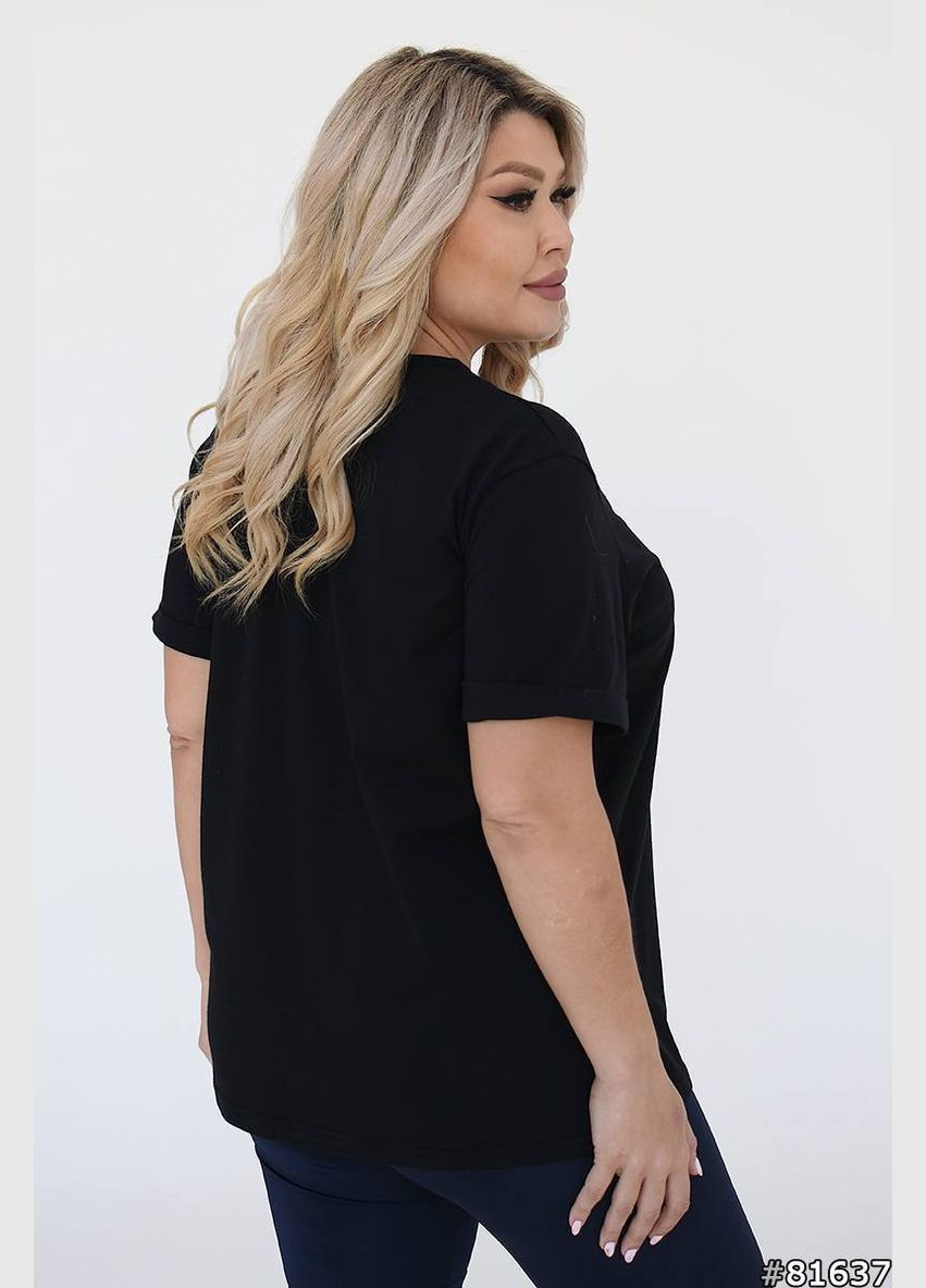 Однотонная футболка Україна - (337508574)