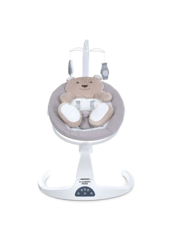 Убаюкивающий центр-шезлонг HUGS ME 1077 Beige El Camino (330639706)