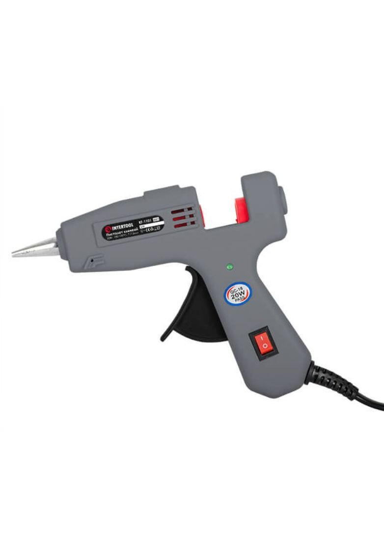 Пистолет клеевой 7.2 мм x 20 Вт (RT-1101) Intertool (335048919)