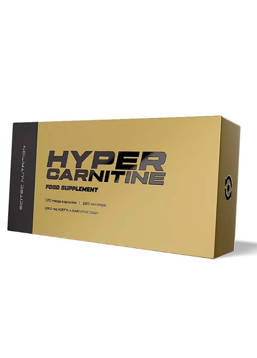 Ацетил Л карнітин у капсулах Hyper Carnitine 120 капс Scitec Nutrition (292710781)