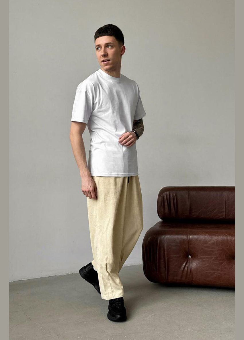Вельветові штани - Ostin, бежевий Reload (285785959)