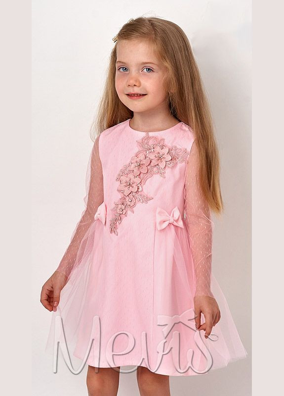 Рожева сукня для дівчинки Mevis (268212060)