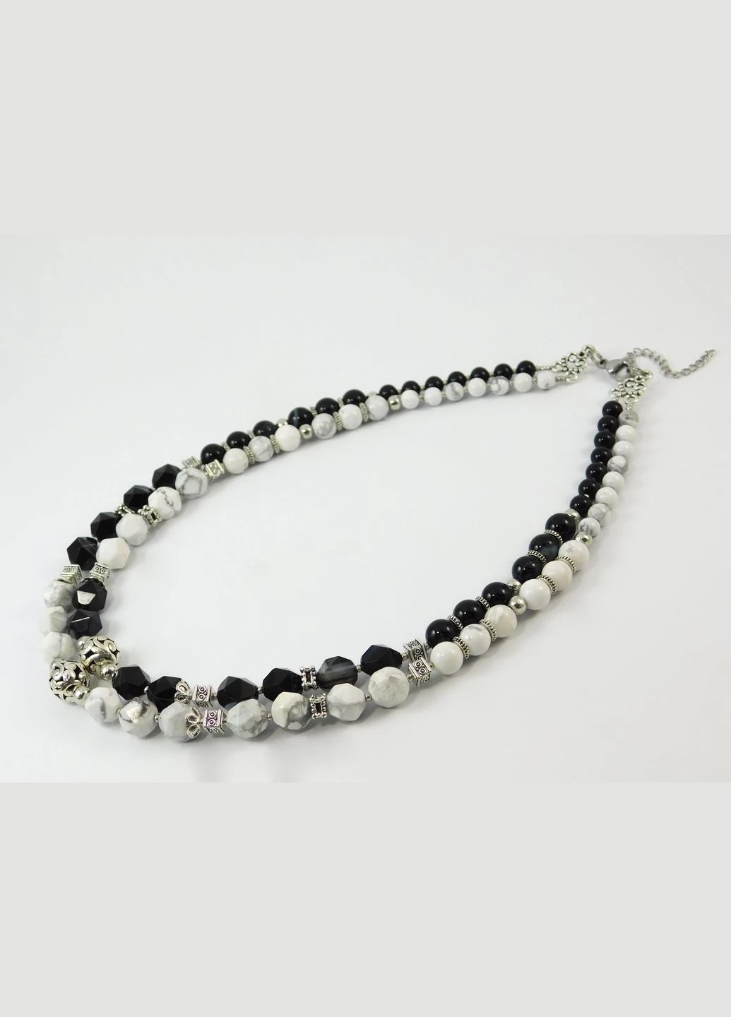 Намисто "Калла" Агат, Кахолонг Fursa fashion (322314257)
