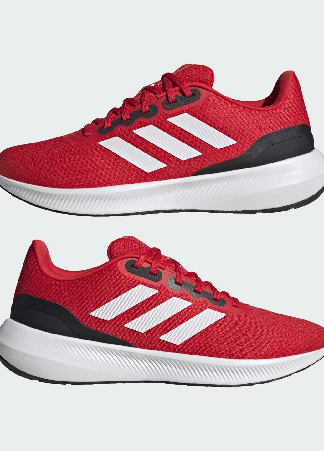 Красные всесезонные кроссовки runfalcon 3 adidas