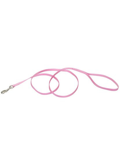 Повідець для собак Nylon Leash 1 смx1.2м світло-рожевий (76484030437) Coastal (322328566)