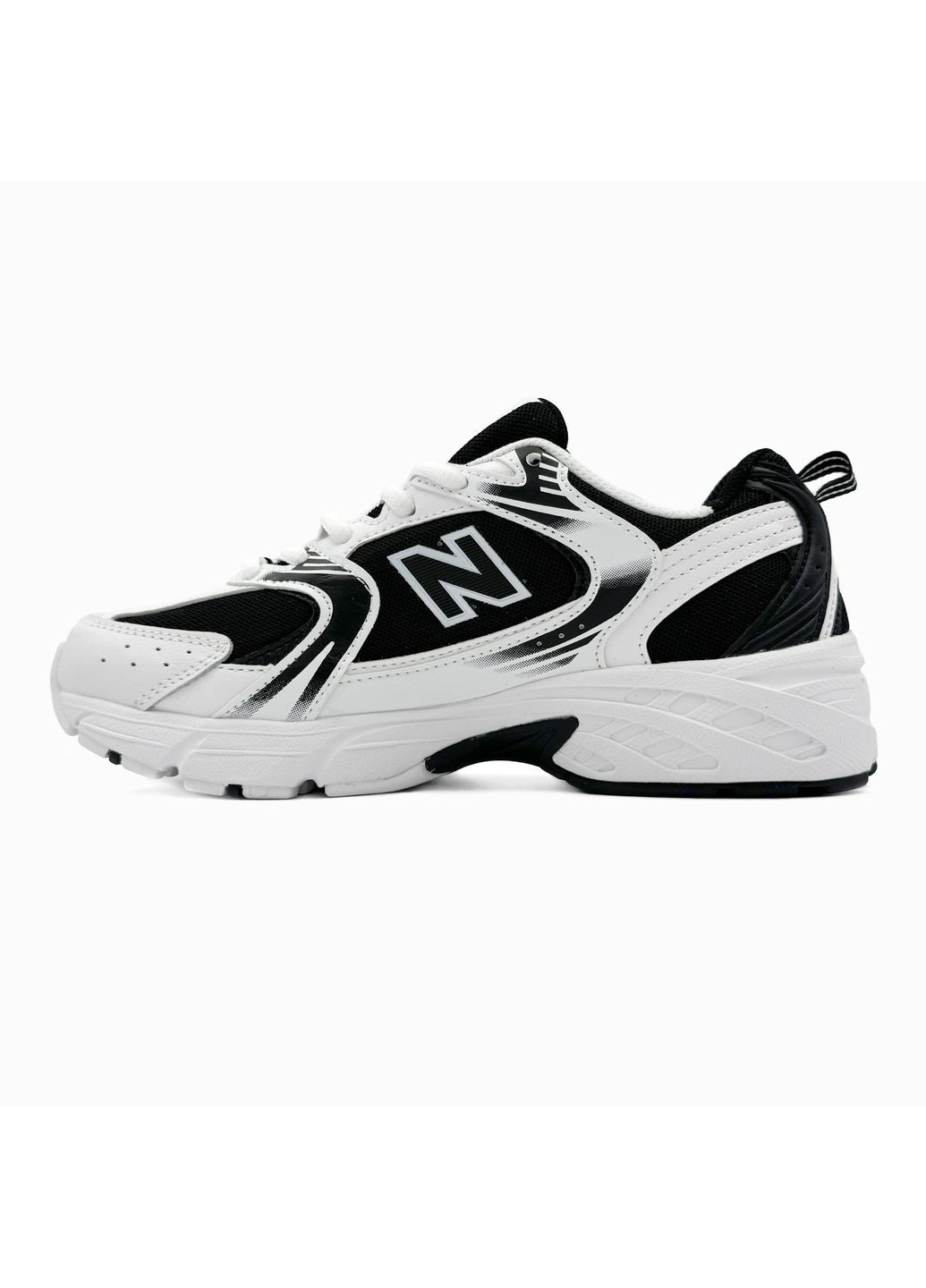 КРОССОВКИ ЖЕНСКИЕ NEW BALANCE 530 BLACK / WHITE НЬЮ БЕЛАНС 530 No Brand чёрные демисезоны (368861868)
