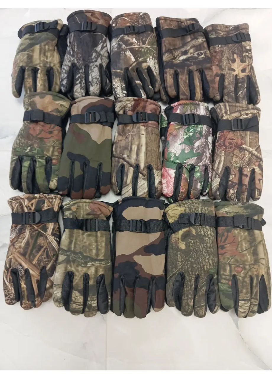 Перчатки мужские зимние для рыбалки и охоты No Brand (366890841)