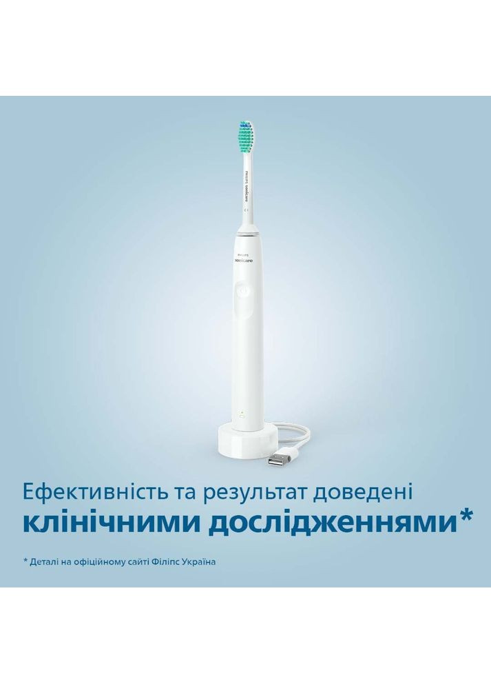 Зубная щетка 2100 White (HX3651/13) Philips (306581966)