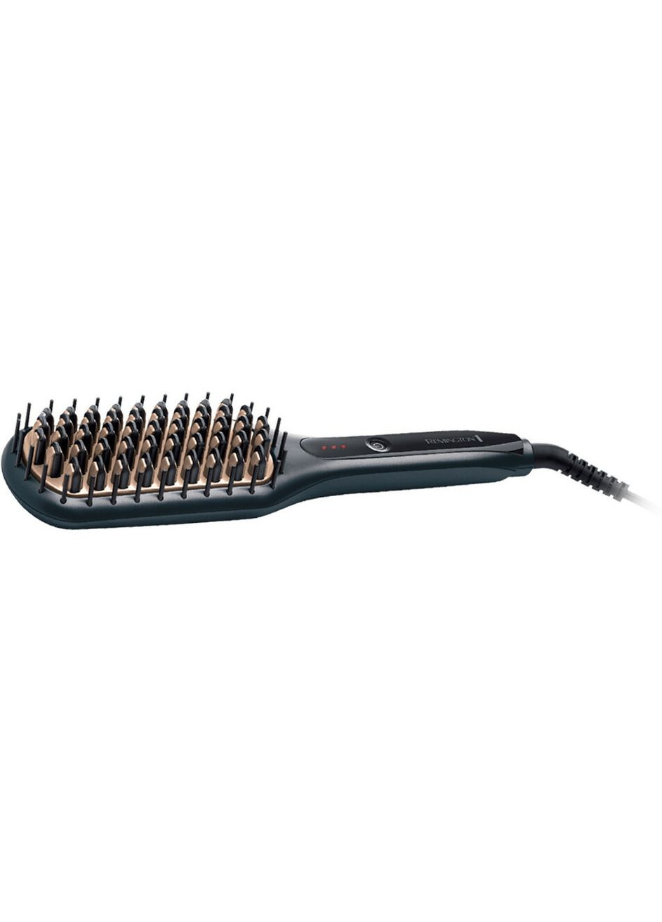 Щетка выпрямитель Straight Brush, 62Вт, темп. режимов-3, 150-230С, ионизация, керамика, серый Remington (314929639)