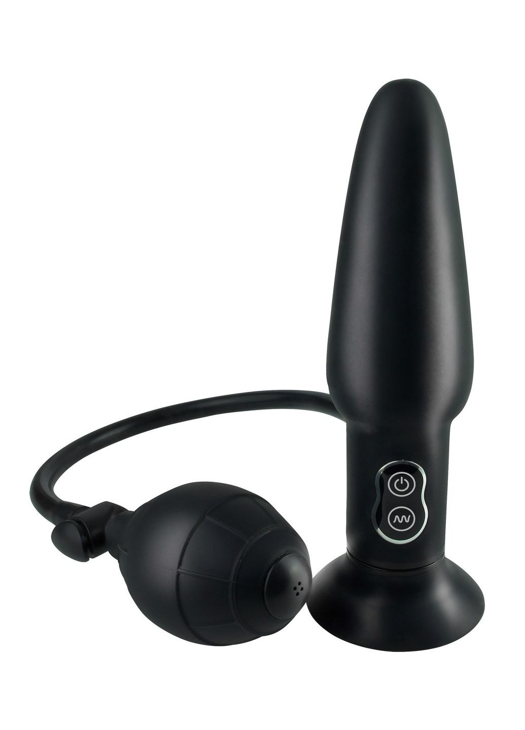 Анальна пробка Anal Fantasy з вібрацією та функцією накачування, чорний Pipedream (297134179)